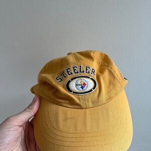 Pittsburgh Steelers Yellow Adjustable Hat